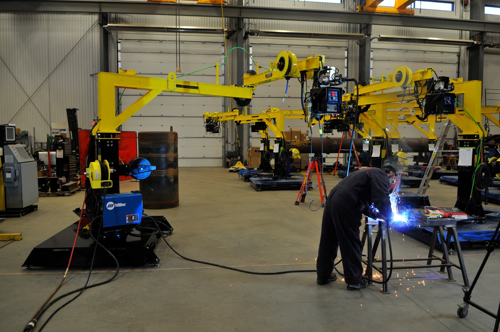 MIG Welding Boom Mount